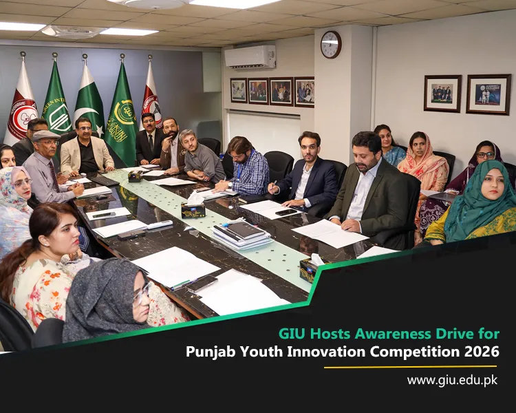GIU Hosts Awareness Drive for Punjab Youth Innovation Competition 2026
